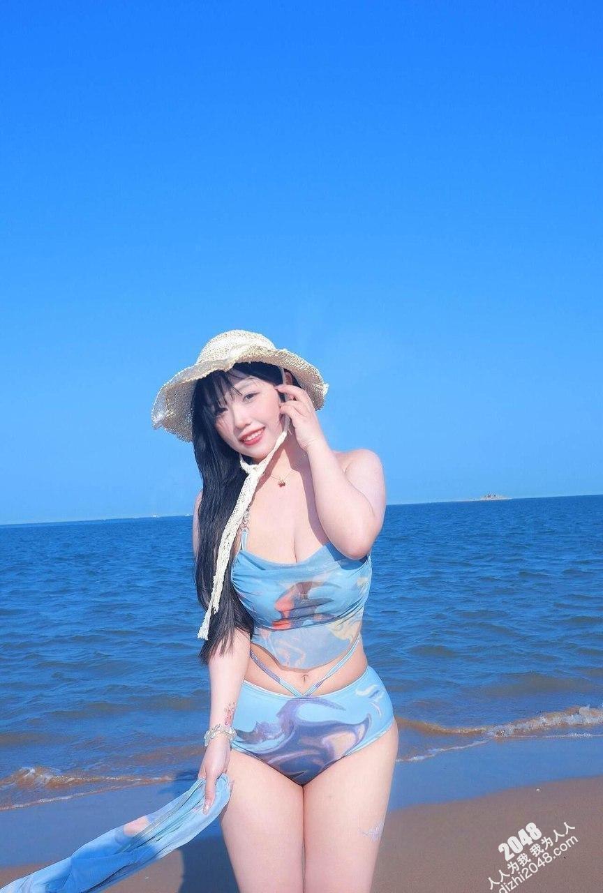 【20P】可爱多多杨 秘语空间No.040期  蓝纱比基尼