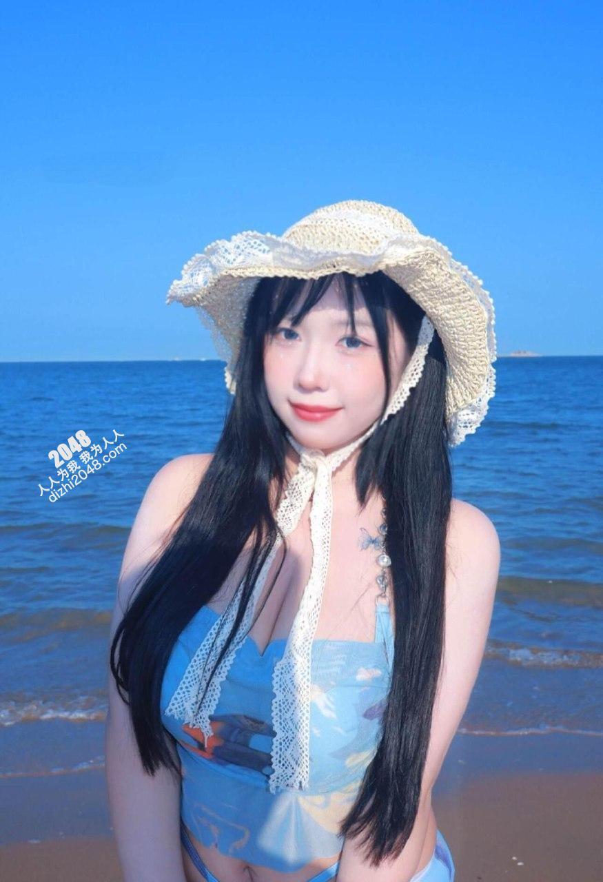 【20P】可爱多多杨 秘语空间No.040期  蓝纱比基尼
