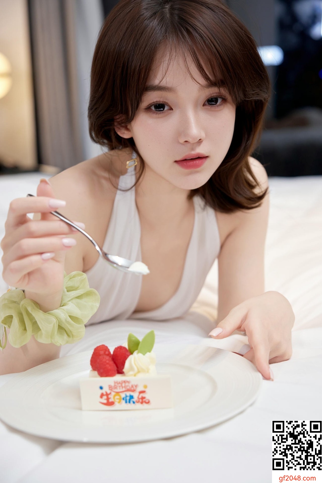 【網路收集系列】 汁汁 - 秀人網 - 模特 她的白色短裙【81P】
