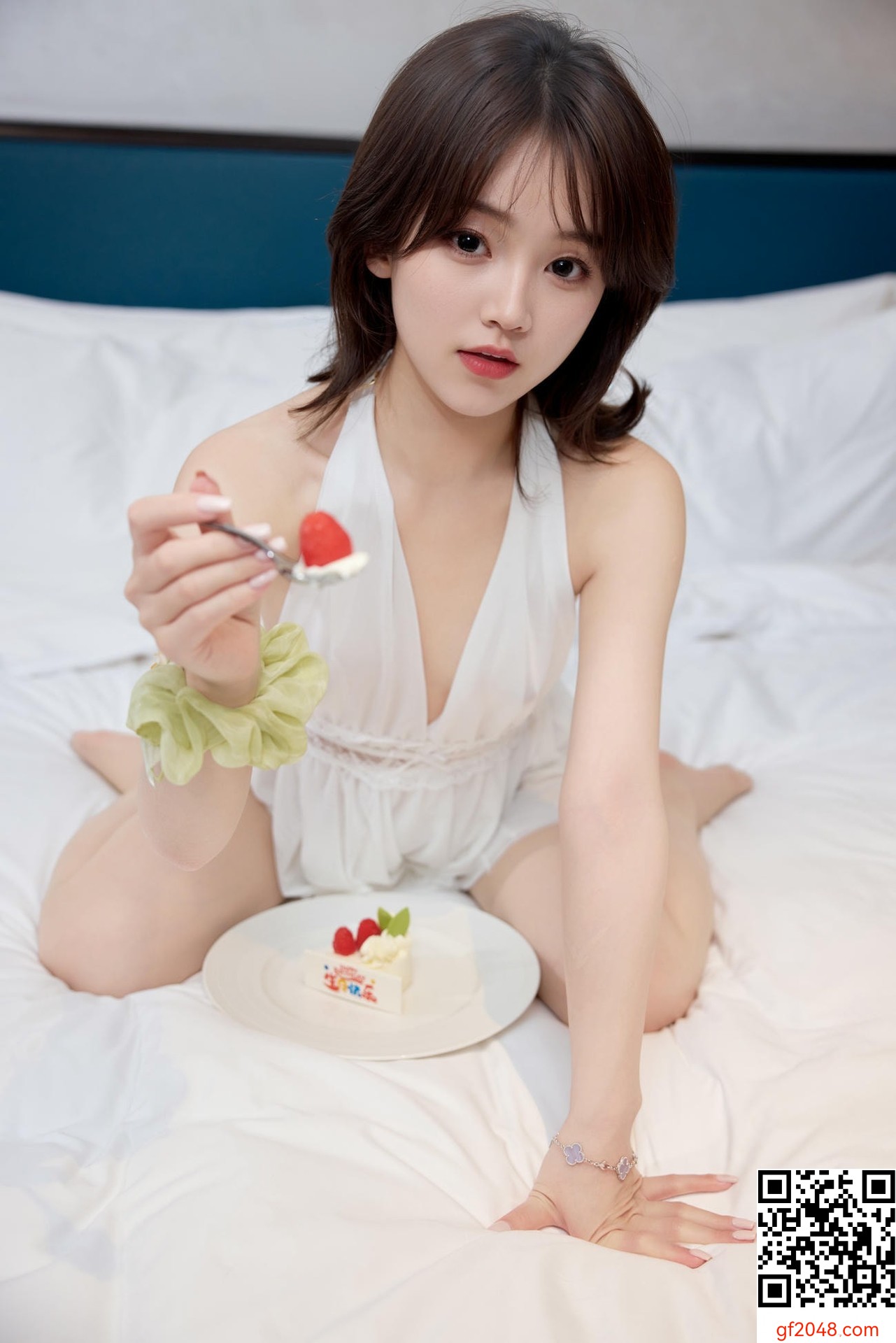 【網路收集系列】 汁汁 - 秀人網 - 模特 她的白色短裙【81P】