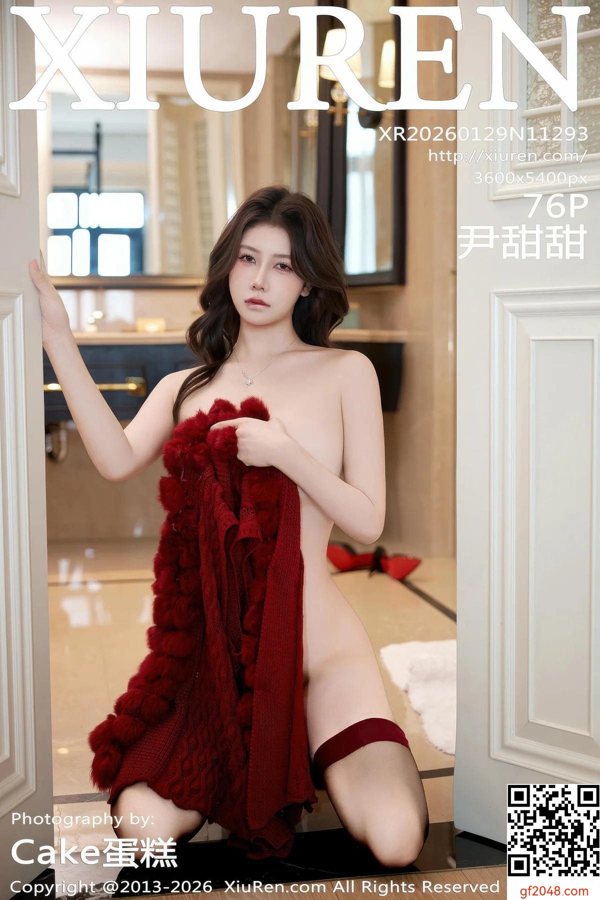 【XIUREN秀人網】2026.01.29 Vol.11293 尹甜甜 完整版無水印寫真【76P】