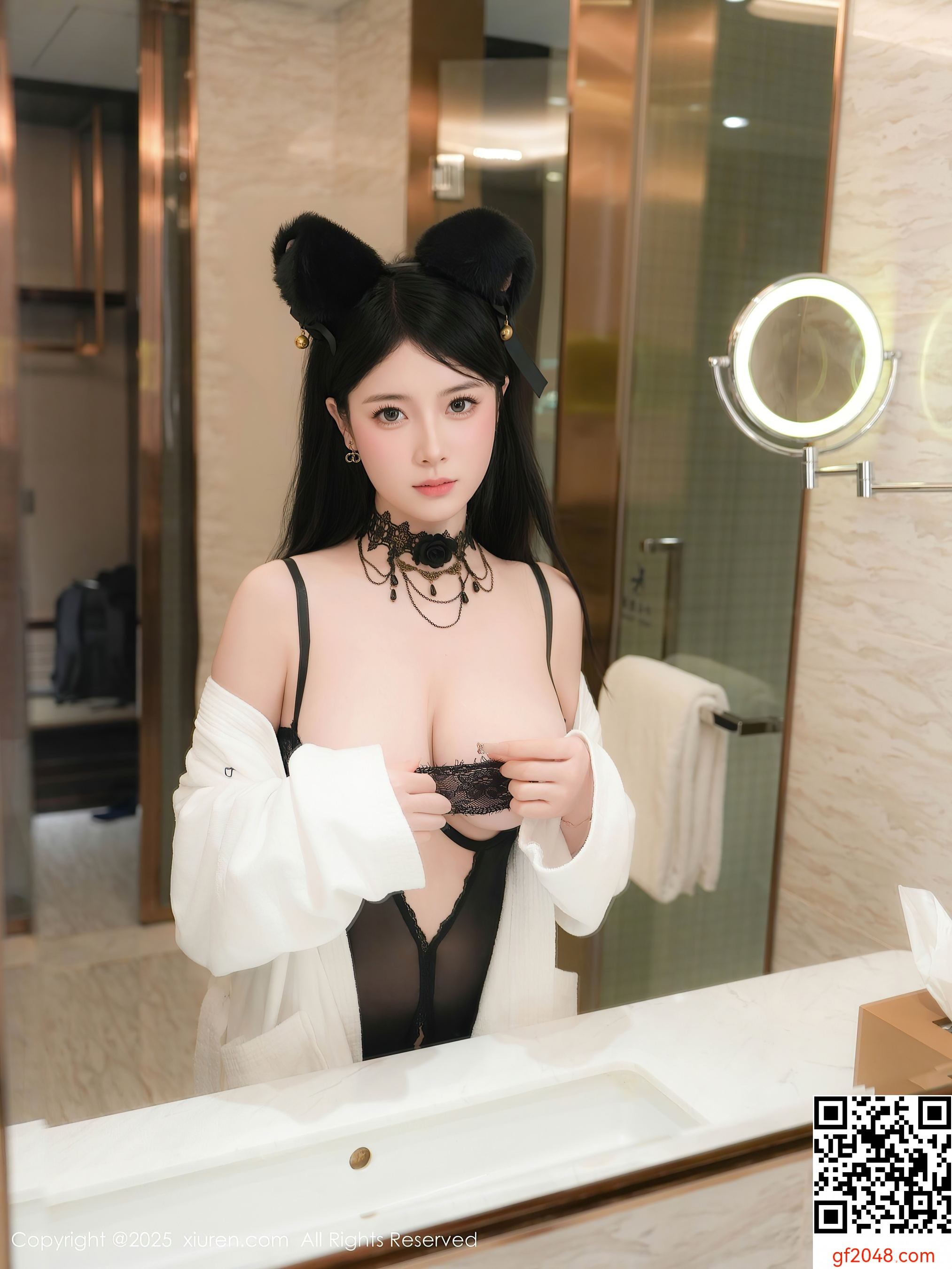 [XiuRen秀人网] No.9961 优酱 黑丝美腿