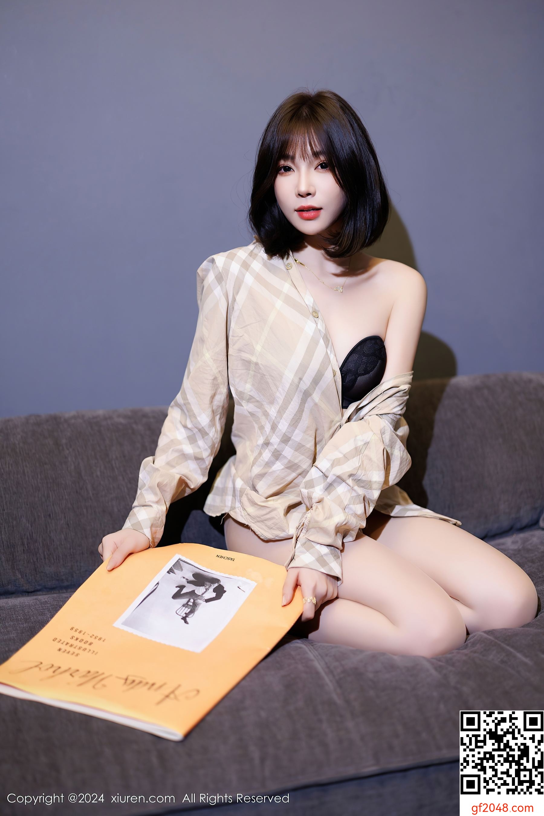 [XiuRen秀人网] No.9482 徐莉芝Booty 黑丝美腿