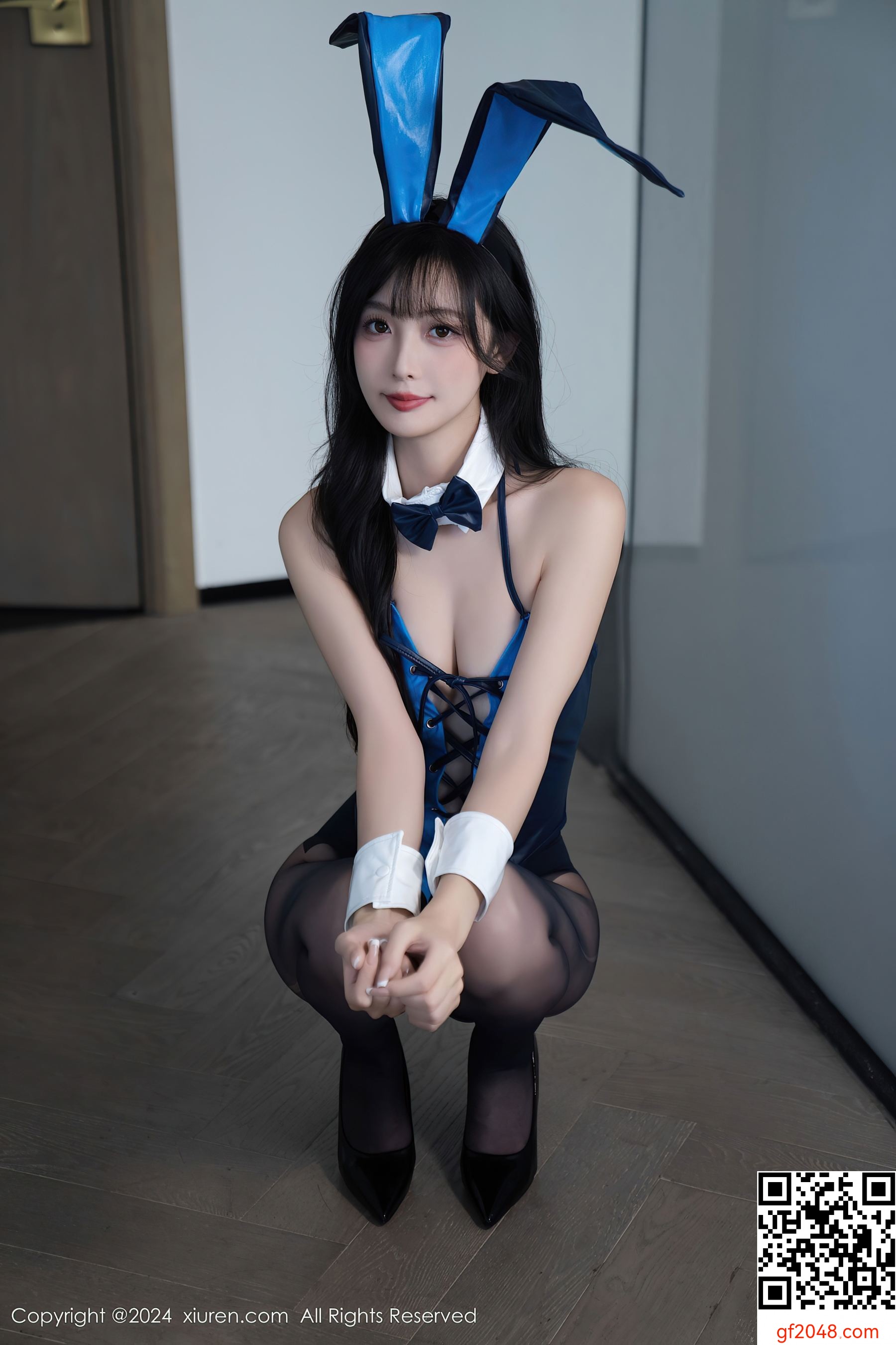 [XiuRen秀人网] No.9237 林星阑 黑丝兔女郎