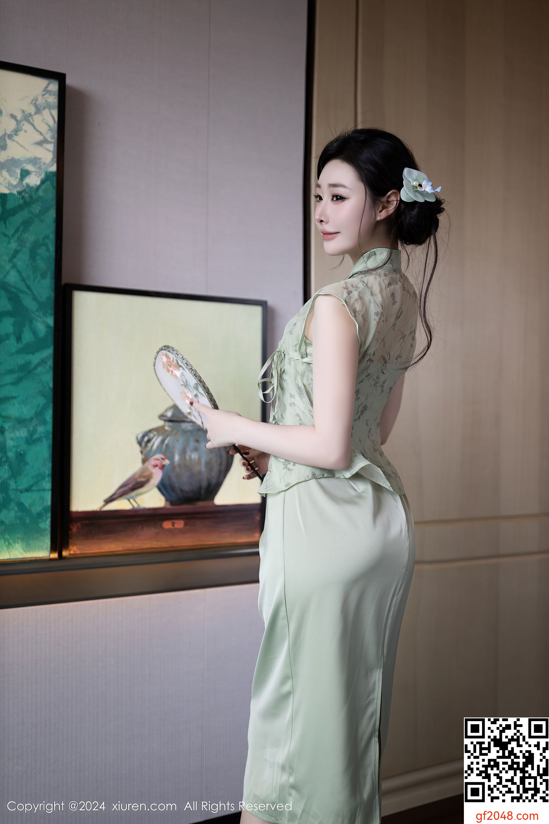[XiuRen秀人网] No.9124 小逗逗 丝袜美腿