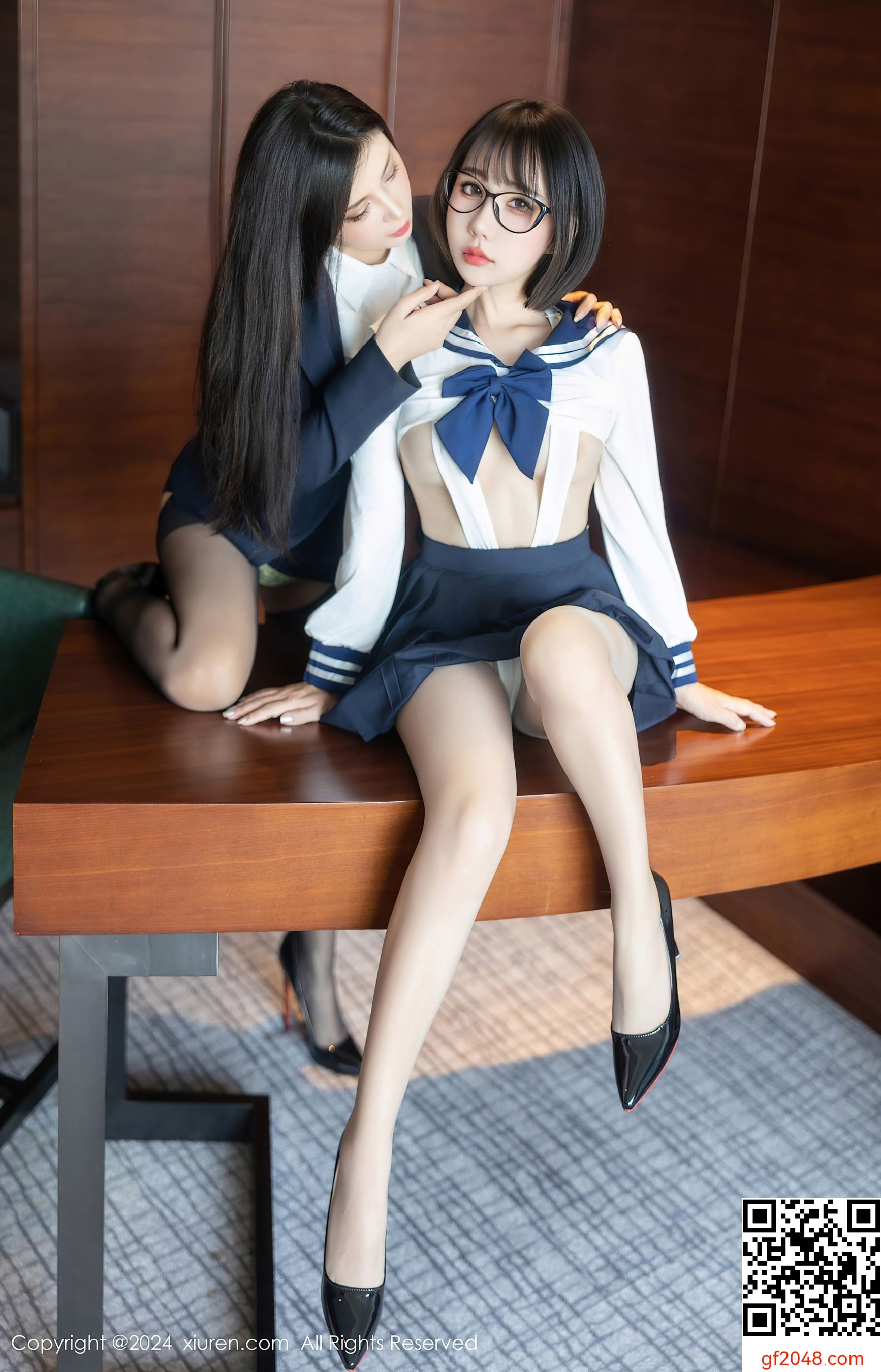 [XiuRen秀人网] No.9065 小蛮妖Yummy 黑丝美腿