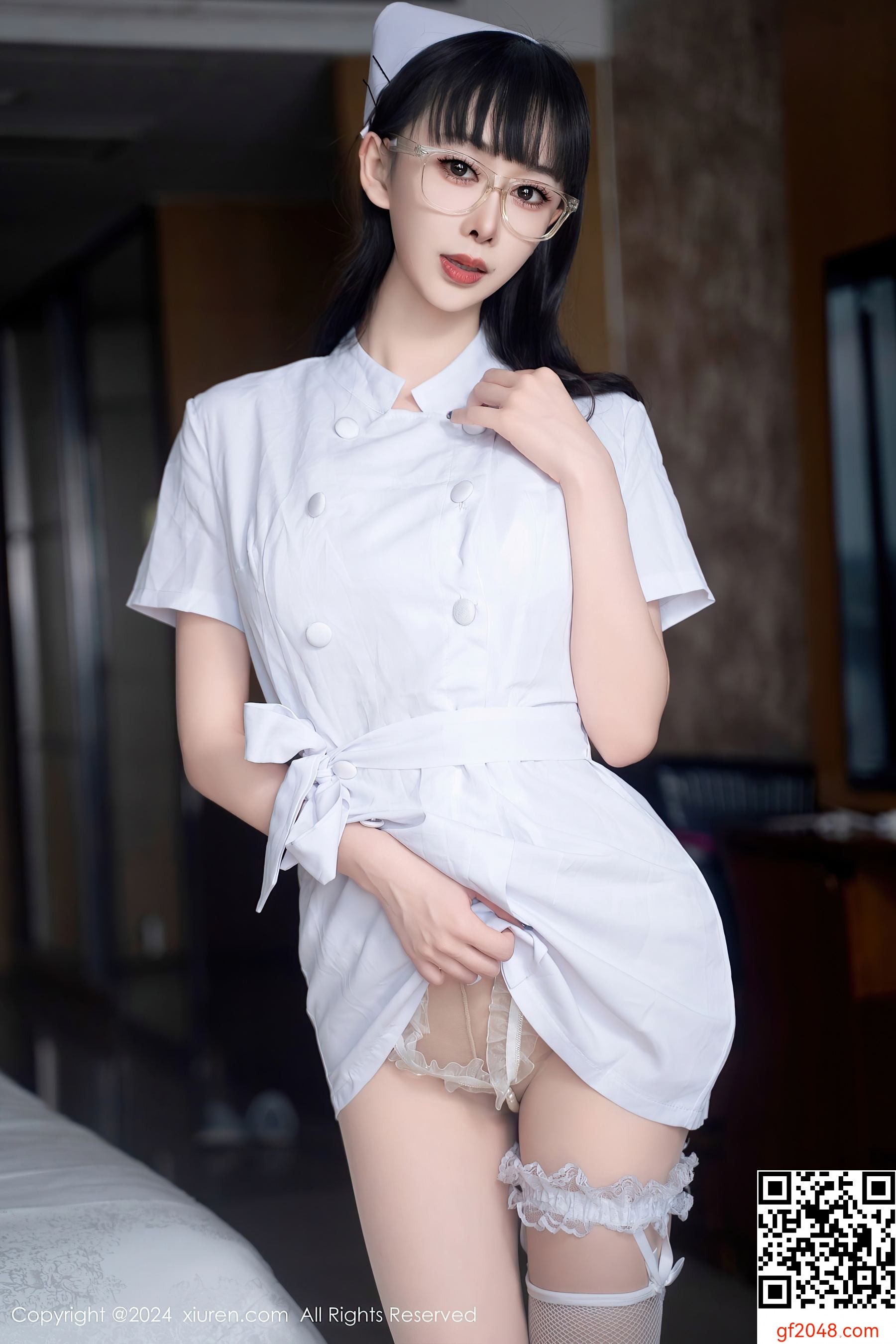 [XiuRen秀人网] No.9077 宝宝甜 美腿丝袜