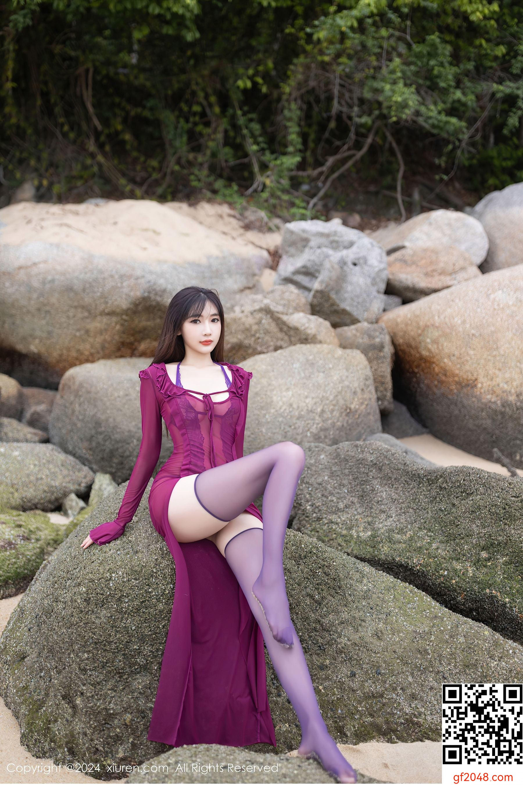 [XiuRen秀人网] No.9021 陆萱萱 丝袜美腿