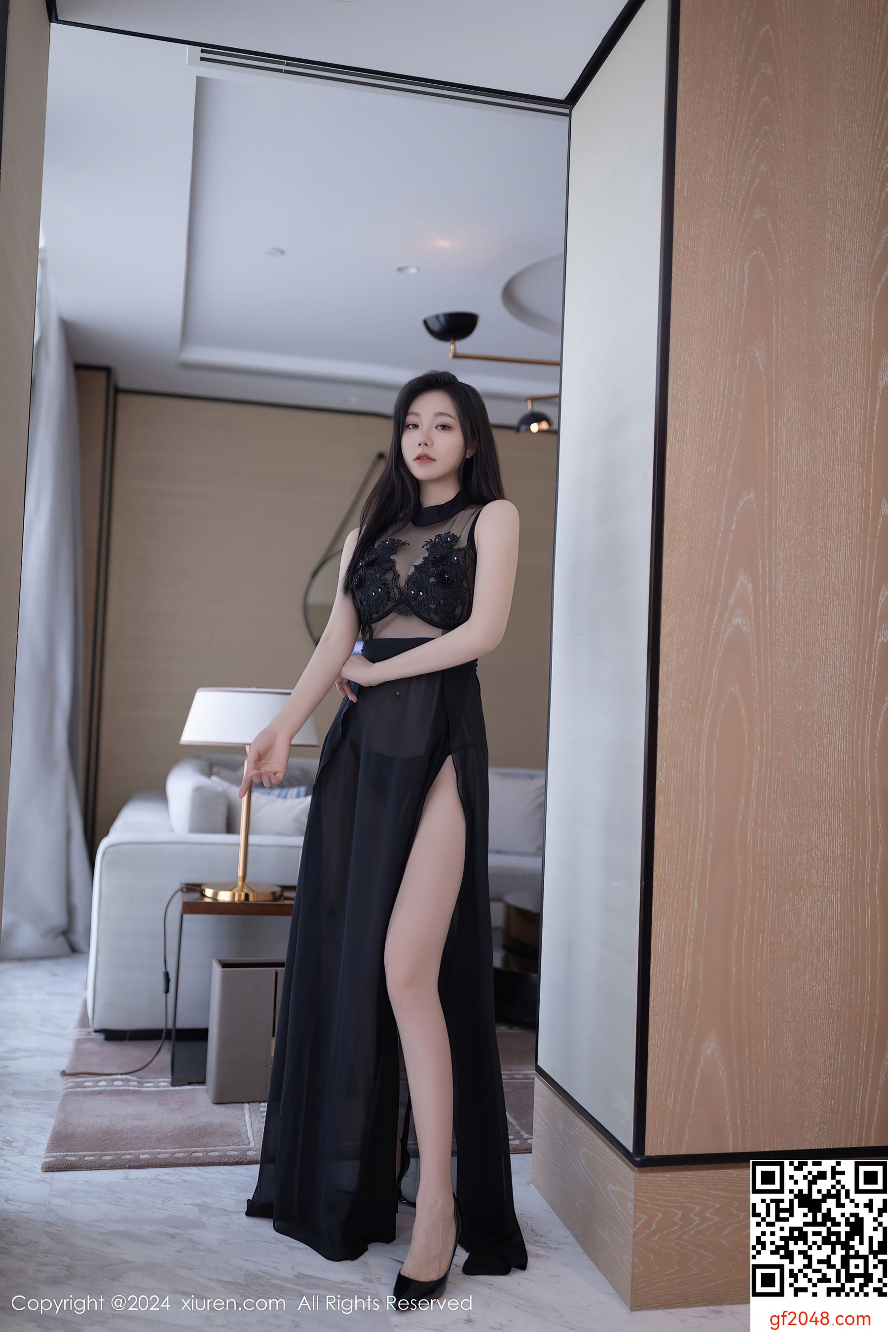 [XiuRen秀人网] No.8792 安然anran 黑丝美腿