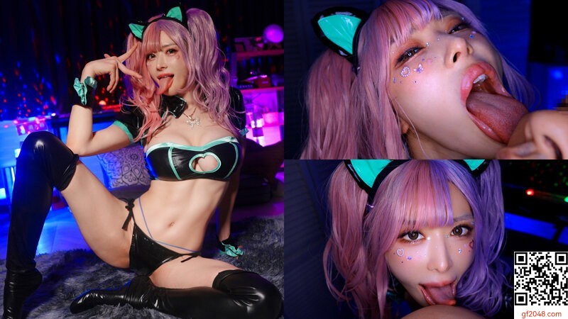 辻井ほのかチキチキカマー/妄想族人気作品「爆乳舌長コスプレイヤーのねっとりナメク